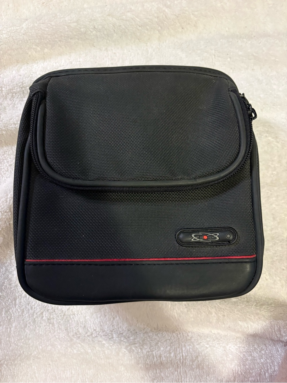 Vintage 1990s Motion Systems CD DVD Carry Travel Case Holder Zipper Storage